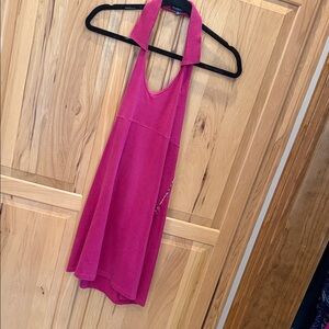 Burberry Pink Halter Dress